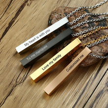 Load image into Gallery viewer, Personalized Custom Name Necklace Gold