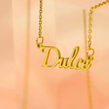 Load image into Gallery viewer, Custom Name Necklace 18K Gold Plated