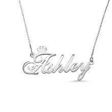 Load image into Gallery viewer, Personalized Name Necklace Initial Monogram