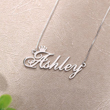 Load image into Gallery viewer, Personalized Name Necklace Initial Monogram