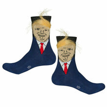 Load image into Gallery viewer, 3D Fake Hair Crew Socks
