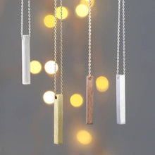 Load image into Gallery viewer, Custom Necklace Engraved Rose Gold