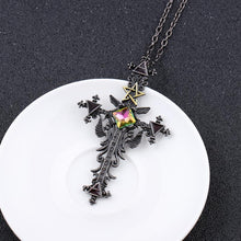Load image into Gallery viewer, Vintage Gothic Cross Necklace