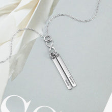 Load image into Gallery viewer, Custom Stainless Steel Infinity Necklace