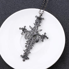 Load image into Gallery viewer, Vintage Gothic Cross Necklace