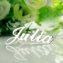 Load image into Gallery viewer, Custom Name Necklace 18K Gold Plated