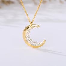 Load image into Gallery viewer, Celestial Moon Crystal Necklace