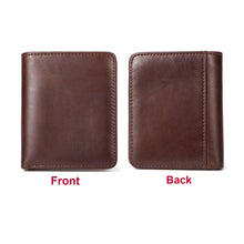 Load image into Gallery viewer, Custom Name Engraving Bifold wallet