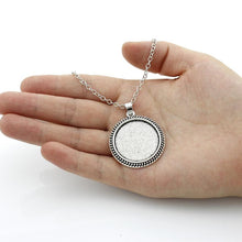 Load image into Gallery viewer, Photo Or Text Picture Custom Glass Dome Pendant Necklace