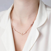 Load image into Gallery viewer, Customize 3 name necklaces