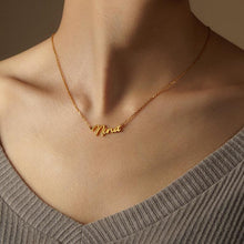 Load image into Gallery viewer, Personalized signature Name Necklace