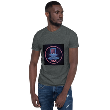 Load image into Gallery viewer, Men's Short-Sleeve Unisex T-Shirt Happy Independence Day United State of America T-shirt 100% Cotton Tee