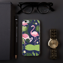 Load image into Gallery viewer, Flamingo V1 iPhone Case
