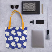 Load image into Gallery viewer, New Arrivals-Polar Bear Patterns Design Tote bag For Best Friend