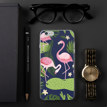 Load image into Gallery viewer, Flamingo V1 iPhone Case