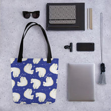 Load image into Gallery viewer, New Arrivals-Polar Bear Patterns Design Tote bag For Best Friend