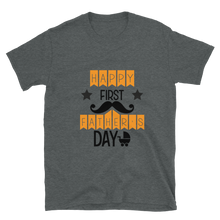 Load image into Gallery viewer, Men's Short Sleeve T-Shirt Happy father's day Funny Tee Gift Printed Tee Stylish for Dad PAPA 2020