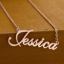 Load image into Gallery viewer, Personalized Custom Name Pendant Necklace