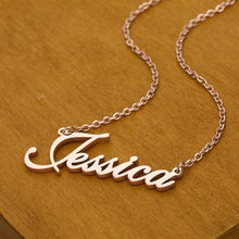 Load image into Gallery viewer, Personalized Custom Name Pendant Necklace