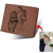 Load image into Gallery viewer, Custom Picture Carving Double-sided Wallet