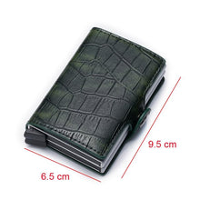 Load image into Gallery viewer, Custom Name Card Holder Anti RFID Twinwallet