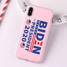 Load image into Gallery viewer, Joseph Robinette Joe Biden President Colored soft silicone phone case for iPhone 6 6plus 7 7plus 8 8plus X XS XR XSMAX