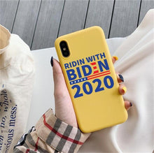 Load image into Gallery viewer, Joseph Robinette Joe Biden President Colored soft silicone phone case for iPhone 6 6plus 7 7plus 8 8plus X XS XR XSMAX