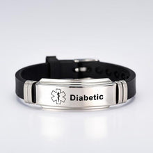 Load image into Gallery viewer, Engravable Medical Alert ID Bracelets