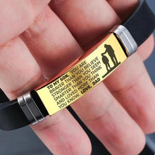 Load image into Gallery viewer, DIY Engrave Leather Steel Bracelets