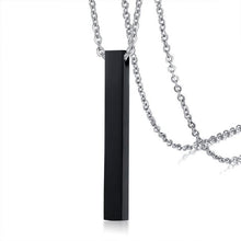 Load image into Gallery viewer, Personalized Custom Name Necklace Black
