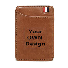 Load image into Gallery viewer, Custom Picture Mini Wallet Clip