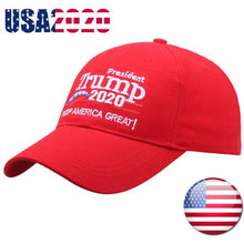 Load image into Gallery viewer, USA Flag Baseball Hat Car Bumper Sticker