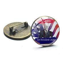 Load image into Gallery viewer, SONGDA New Biden 2020 Brooch Collar Pin Joe Biden Bernie Sanders Badges President Election Supporters Metal Pins Button Jewelry