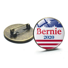 Load image into Gallery viewer, SONGDA New Biden 2020 Brooch Collar Pin Joe Biden Bernie Sanders Badges President Election Supporters Metal Pins Button Jewelry