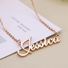 Load image into Gallery viewer, Personalized Custom Name Pendant Necklace