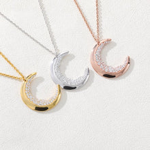 Load image into Gallery viewer, Celestial Moon Crystal Necklace
