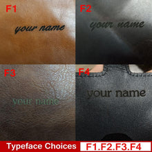 Load image into Gallery viewer, Custom Name Card Holder Anti RFID MiniWallet