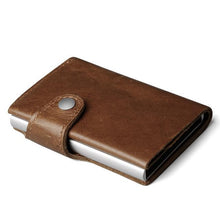 Load image into Gallery viewer, Custom Name Card Holder Anti RFID MiniWallet