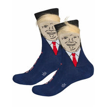 Load image into Gallery viewer, 3D Fake Hair Crew Socks