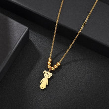 Load image into Gallery viewer, 1 Girl Engraved Name Necklace