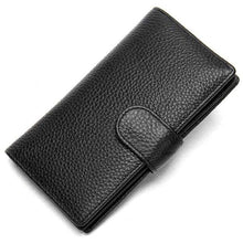 Load image into Gallery viewer, Men's Engraved Laser Leather Wallet