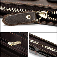 Load image into Gallery viewer, Men's Engraved Laser Leather Wallet