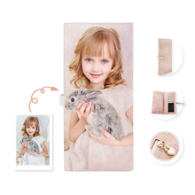 Load image into Gallery viewer, Custom Engraved Color Photo Wallet - Pink