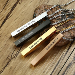 Personalized Custom Name Necklace Gold