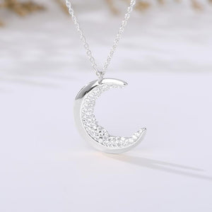 Celestial Moon Crystal Necklace