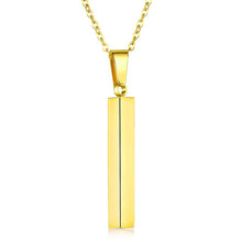 Load image into Gallery viewer, Personalized Date Necklaces Gold
