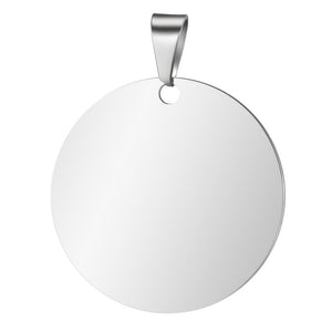 Custom Name Necklace Silver