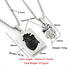 Load image into Gallery viewer, Lovers Heartbeat Necklace
