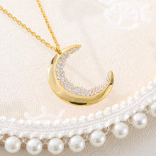 Load image into Gallery viewer, Celestial Moon Crystal Necklace
