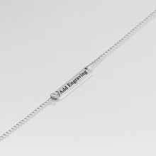 Load image into Gallery viewer, Personalized Nameplate Necklace With Heart
